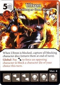Ultron - Peacekeeper Gone Wrong (20) - Dice Masters Single