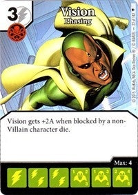 Vision - Phasing (22) - Dice Masters Single