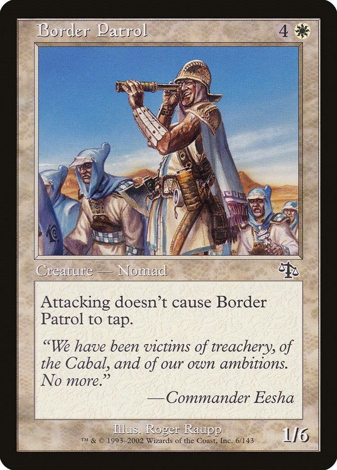 Border Patrol (6) [JUD] - MTG Single