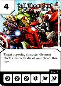 Call Them Out! (26) - Dice Masters Single