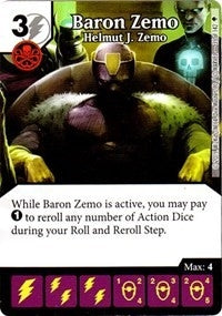 Baron Zemo - Helmut J. Zemo (35) - Dice Masters Single