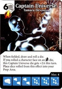 Captain Universe - Tamara Devoux (41) - Dice Masters Single