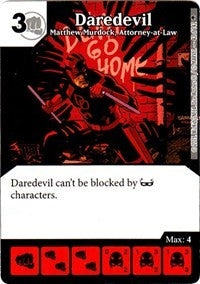 Daredevil - Matthew Murdock Attorney-at-Law (42) - Dice Masters Single