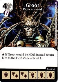 Groot - Reincarnated (46) - Dice Masters Single