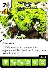 Hulk - Gamma Powered (48) - Dice Masters Single