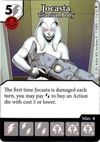 Jocasta - Titanium Body (51) - Dice Masters Single