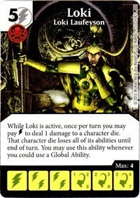 Loki - Loki Laufeyson (53) - Dice Masters Single