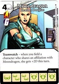 Moondragon - Heather Douglas (56) - Dice Masters Single