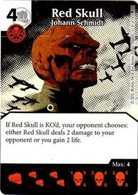 Red Skull - Johann Schmidt (61) - Dice Masters Single
