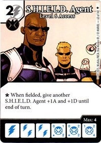 S.H.I.E.L.D. Agent - Level 6 Access (63) - Dice Masters Single