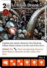 Ultron Drone - 01000100 01101001 01100101 (71) - Dice Masters Single