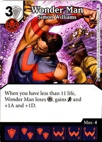 Wonder Man - Simon Williams (74) - Dice Masters Single