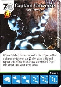 Captain Universe - Uni-Power (79) - Dice Masters Single