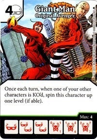 Giant Man - Original Avenger (83) - Dice Masters Single