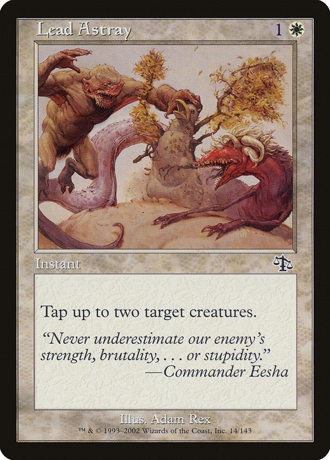 Lead Astray (14) [JUD] - MTG Single