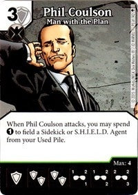 Phil Coulson - Man with the Plan (95) - Dice Masters Single