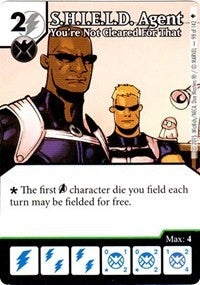 S.H.I.E.L.D. Agent - You’re Not Cleared For That (98) - Dice Masters Single