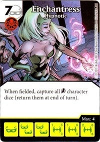 Enchantress - Hypnotic (112) - Dice Masters Single