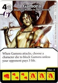 Gamora - Deadliest Woman in the Universe (113) - Dice Masters Single
