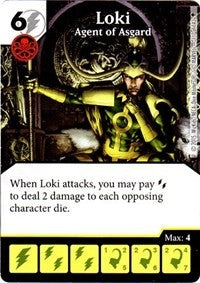 Loki - Agent of Asgard (117) - Dice Masters Single