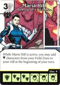 Maria Hill - Director of S.H.I.E.L.D. (119) - Dice Masters Single