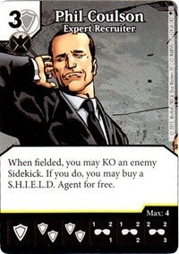 Phil Coulson - Expert Recruiter (124) - Dice Masters Single