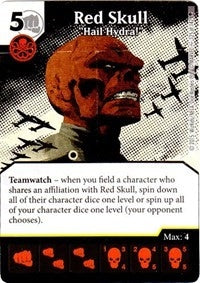 Red Skull - ’Hail Hydra!’ (125) - Dice Masters Single