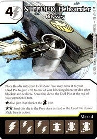 S.H.I.E.L.D. Helicarrier - Odyssey (128) - Dice Masters Single