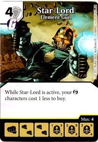 Star-Lord - Element Gun (131) - Dice Masters Single