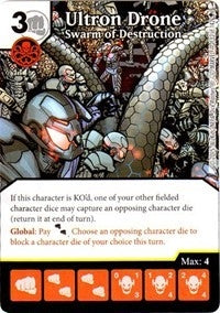 Ultron Drone - Swarm of Destruction (132) - Dice Masters Single