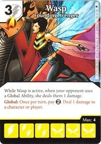 Wasp - Founding Avenger (133) - Dice Masters Single