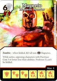 Magneto - Magnetic Monster (139) - Dice Masters Single