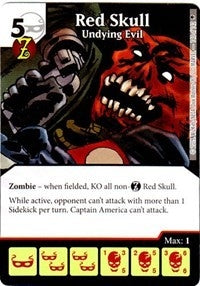 Red Skull - Undying Evil (140) - Dice Masters Single