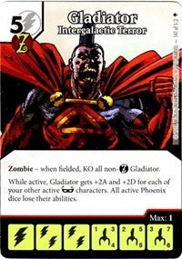 Gladiator - Intergalactic Terror (141) - Dice Masters Single