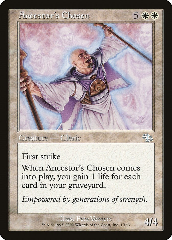 Ancestor’s Chosen (1) [JUD] - MTG Single