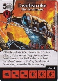 Deathstroke - The Terminator (8) - Dice Masters Single