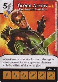 Green Arrow - The Emerald Archer (12) - Dice Masters Single