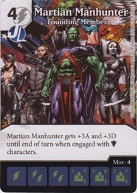 Martian Manhunter - Founding Member (14) - Dice Masters Single