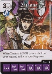 Zatanna - Actual Magician (23) - Dice Masters Single