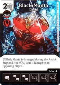 Black Manta - David (39) - Dice Masters Single
