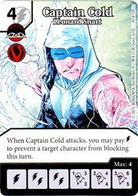 Captain Cold - Leonard Snart (43) - Dice Masters Single