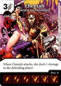 Cheetah - Cursed Archaeologist (45) - Dice Masters Single