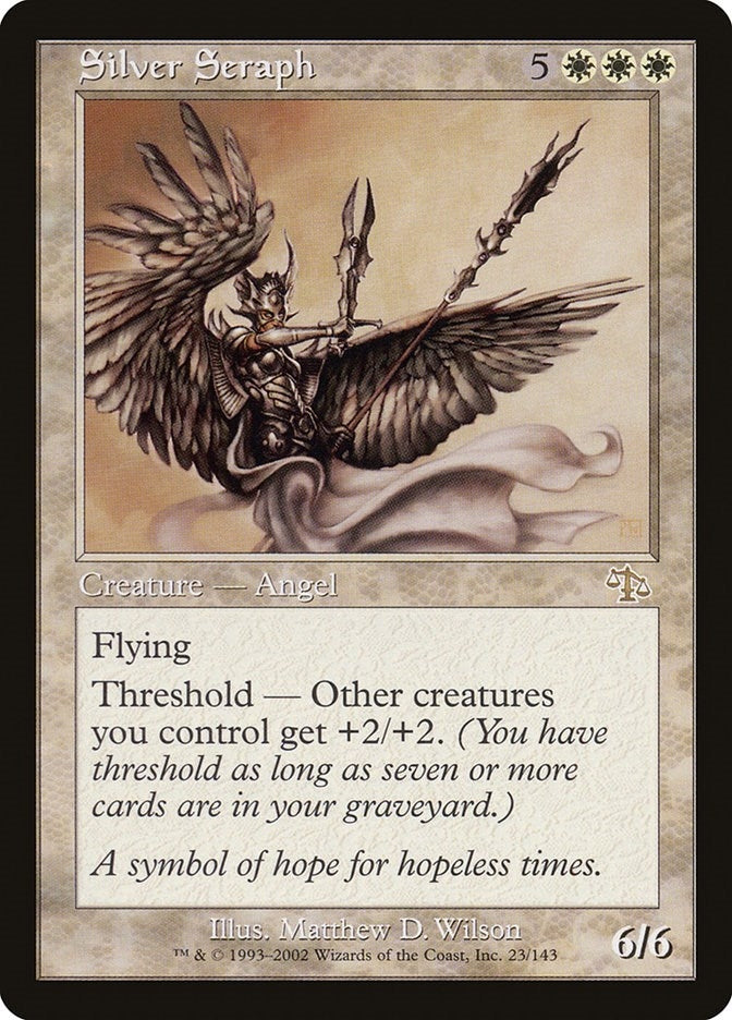 Silver Seraph (23) [JUD] - MTG Single