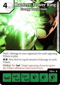 Lantern Power Ring - Energy Projection (59) - Dice Masters Single