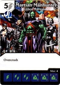 Martian Manhunter - Green Martian (61) - Dice Masters Single