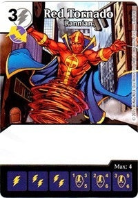 Red Tornado - Rannian (62) - Dice Masters Single