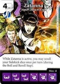 Zatanna - Backwards Magic (73) - Dice Masters Single