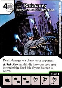 Batarang - Instrument of Distraction (76) - Dice Masters Single
