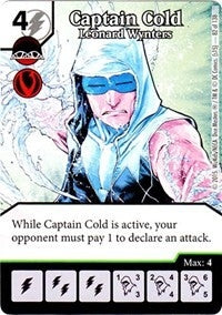 Captain Cold - Leonard Wynters (82) - Dice Masters Single