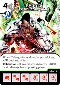Cyborg - Exceptionally Gifted (85) - Dice Masters Single